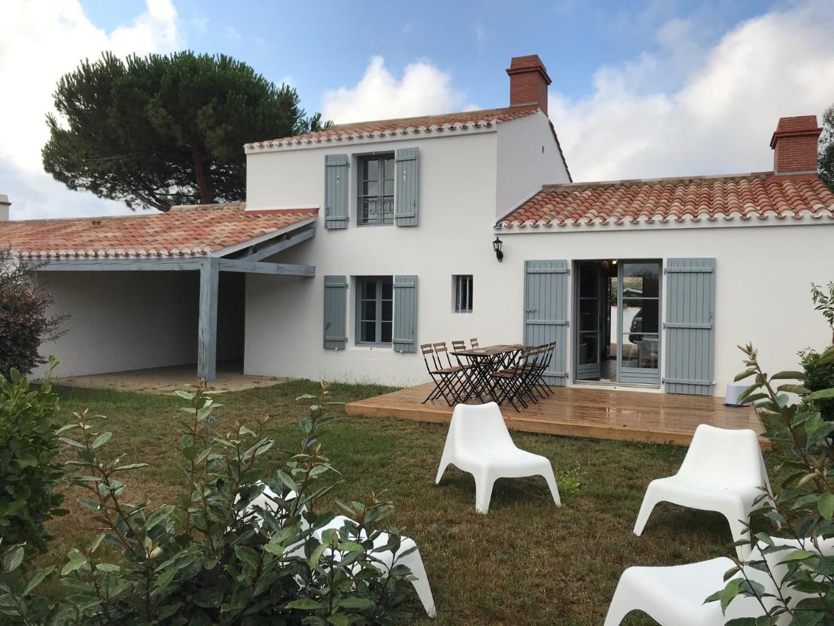 Le Parc Des Mimosas Villa Noirmoutier-en-l'Ile Bagian luar foto